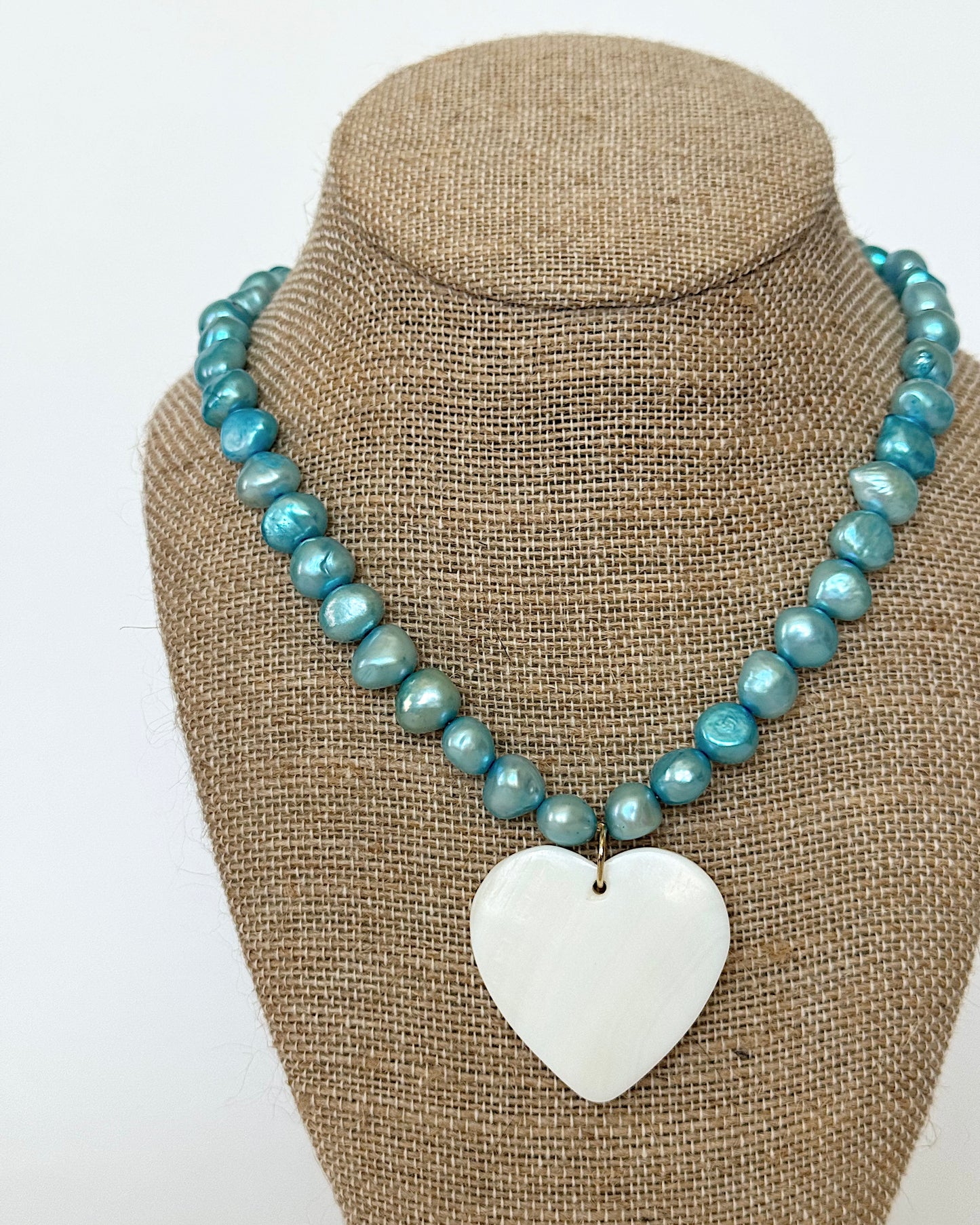 OCEAN HEART NECKLACE