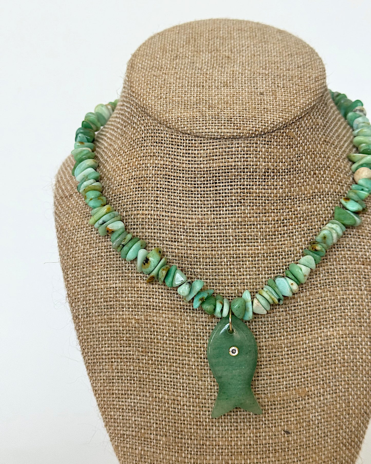 THE REEF NECKLACE - SEAFOAM