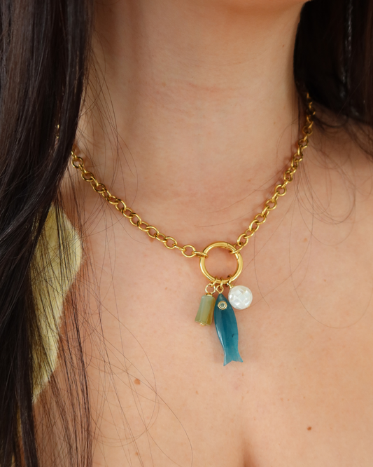 AMELIA CHARM CHAIN (DIY!)