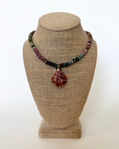 ECLIPSE SHELL NECKLACE