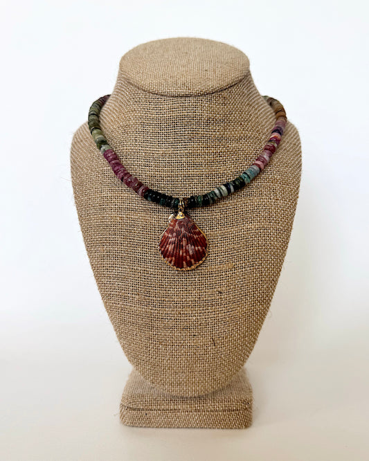 ECLIPSE SHELL NECKLACE