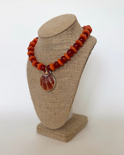 EMBER SHELL NECKLACE