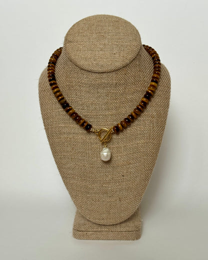 TIGER PEARL NECKLACE