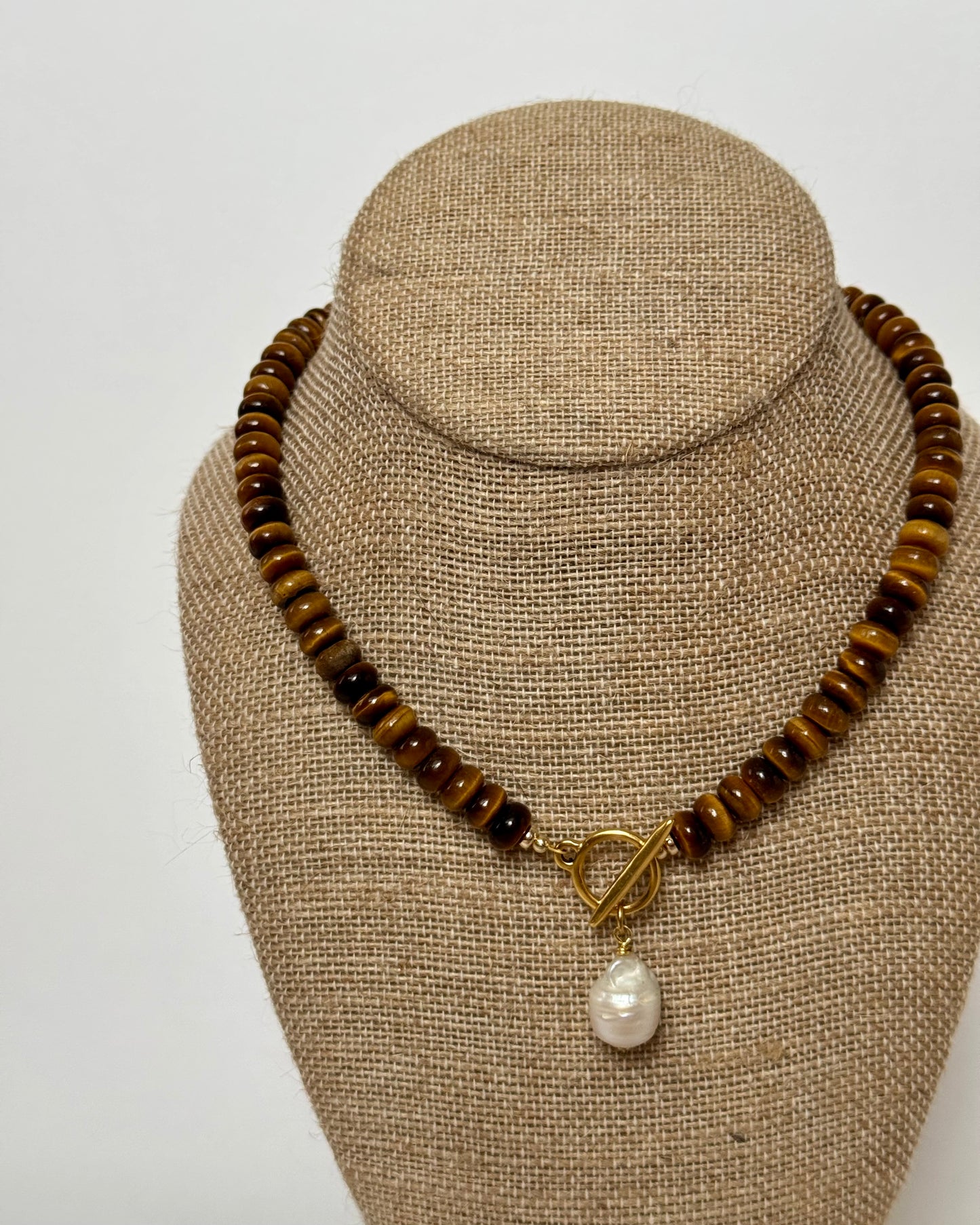 TIGER PEARL NECKLACE