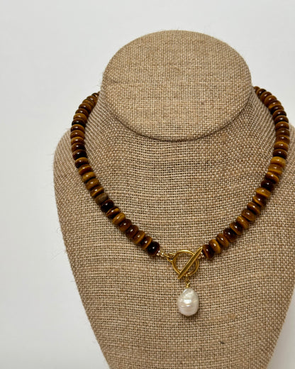 TIGER PEARL NECKLACE