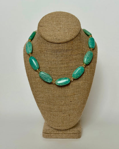 TEAL INLET NECKLACE