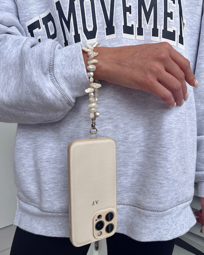 COOL GIRL PEARL PHONE CHAIN
