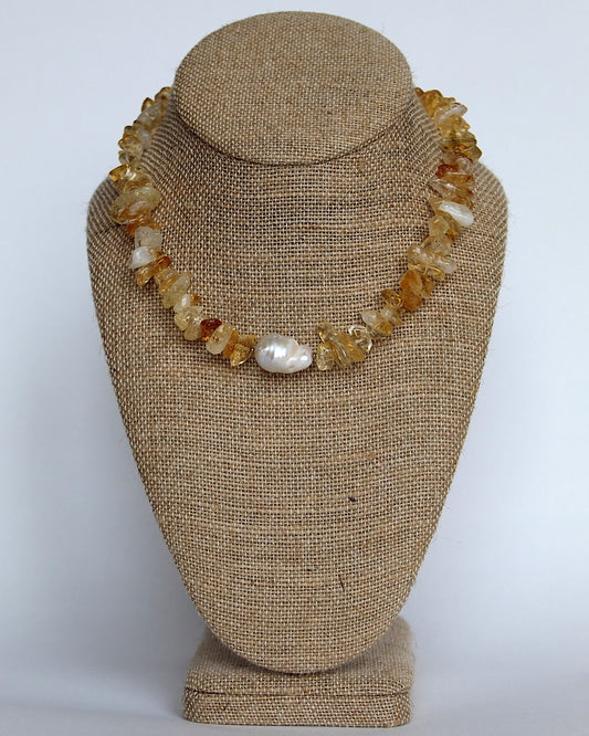 THE COASTLINE NECKLACE - CITRUS