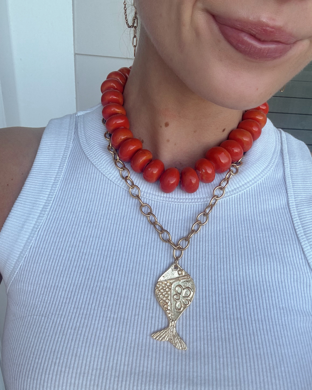 FRESH CATCH FISH NECKLACE